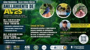 Curso Precongreso Taller Teórico-Práctico: Anillamiento de Aves
